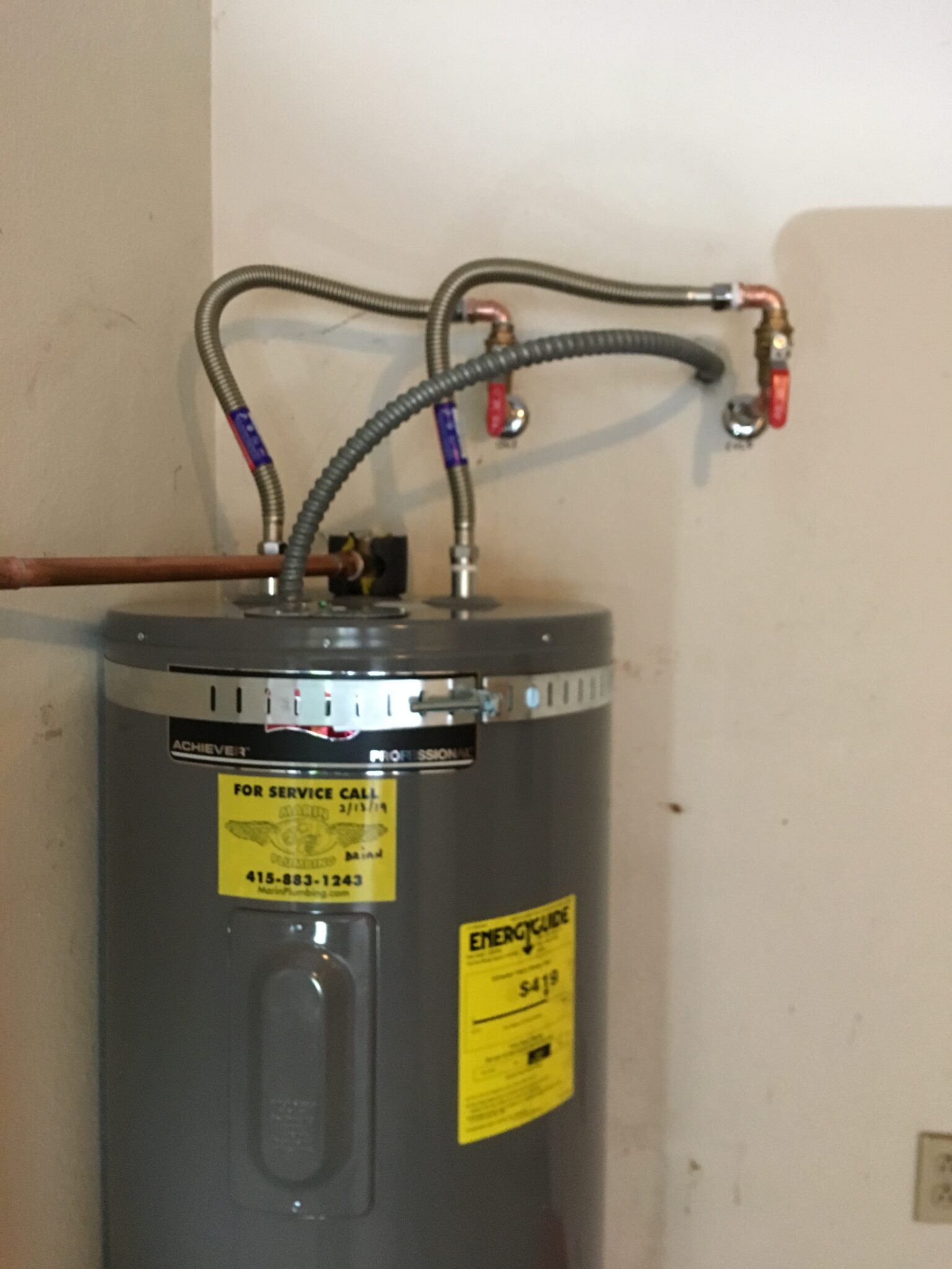 Water Heater Repair Replacement And Installation Marins Best Plumber 